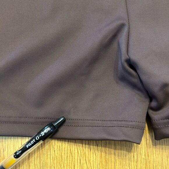 Akira Medium Brown Athletic Women’s Shorts - Picture 4 of 8